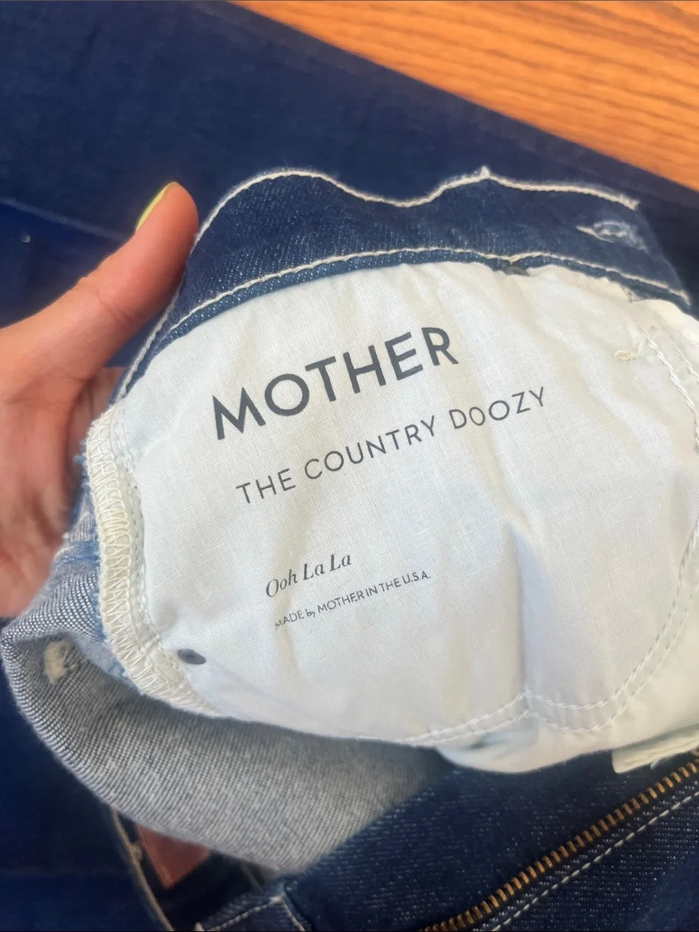 MOTHER Dark Blue Flare Jeans